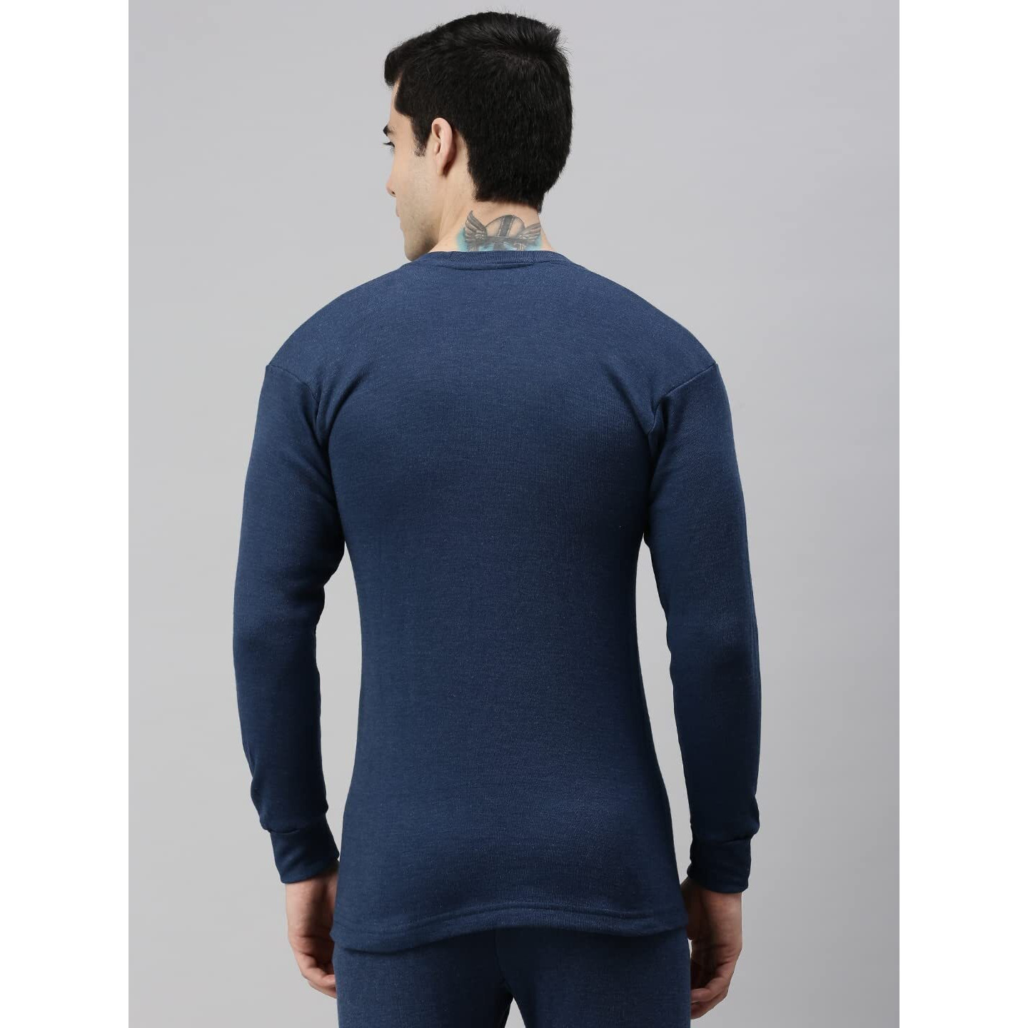 Lux Cottswool Mens Thermal Upper (CottsWool-RN-Upper-Blue-1-100_Blue_2XL)