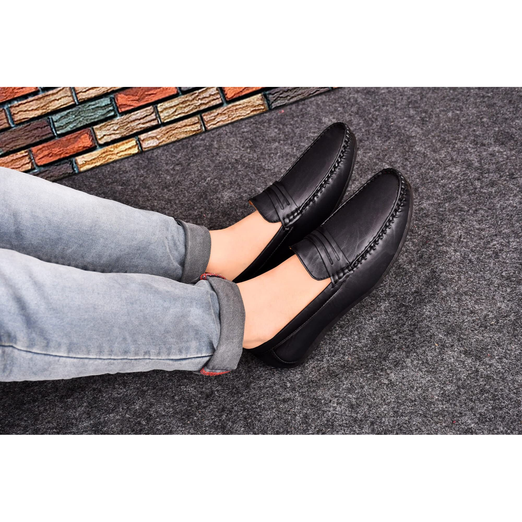 Karaddi Loafer for Mens Shoes Tan Brown Black Shoe for Men Casual