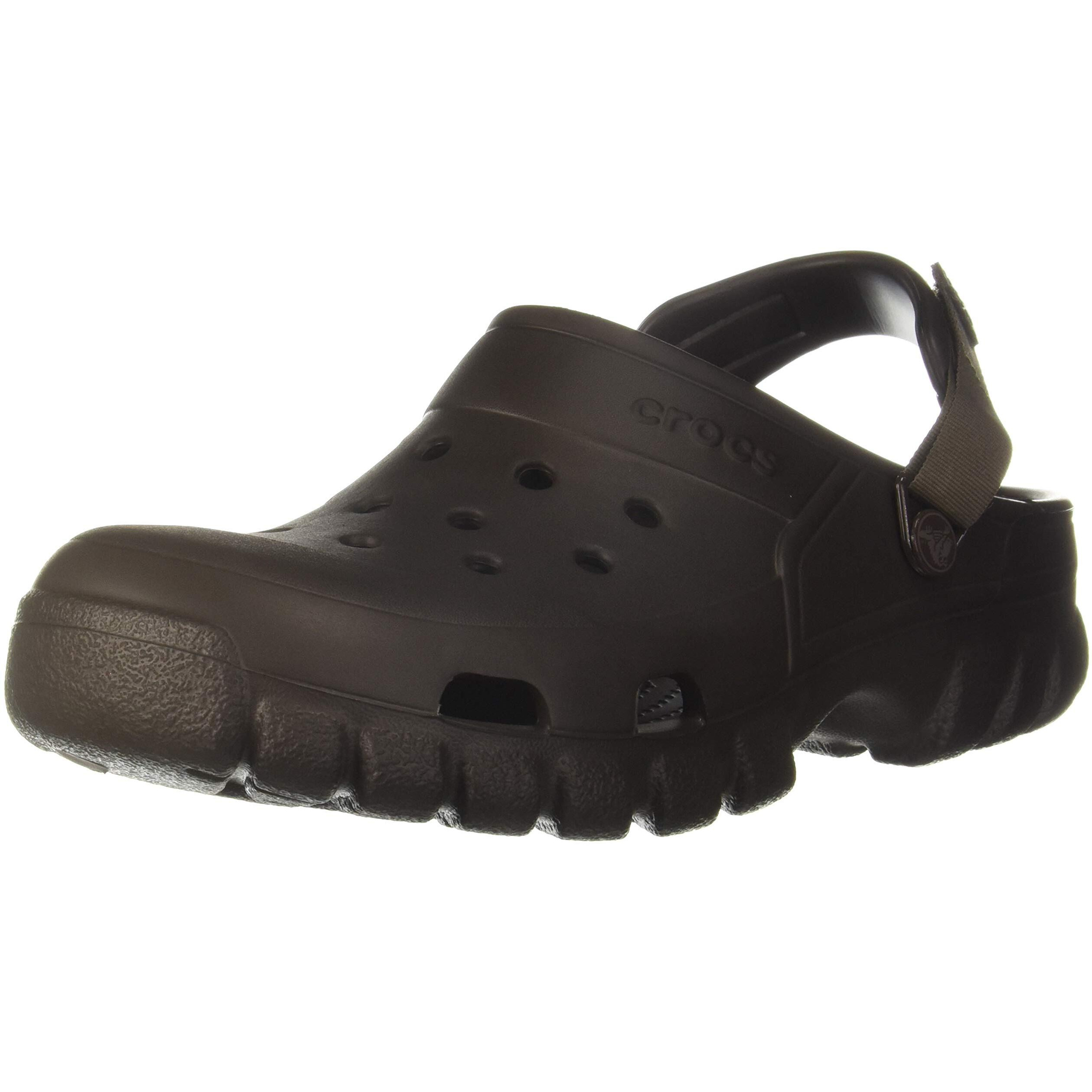 crocs Unisex-Adult Espresso/Walnut Clogs - 6 UK Men/ 7 UK Women (M7W9)
