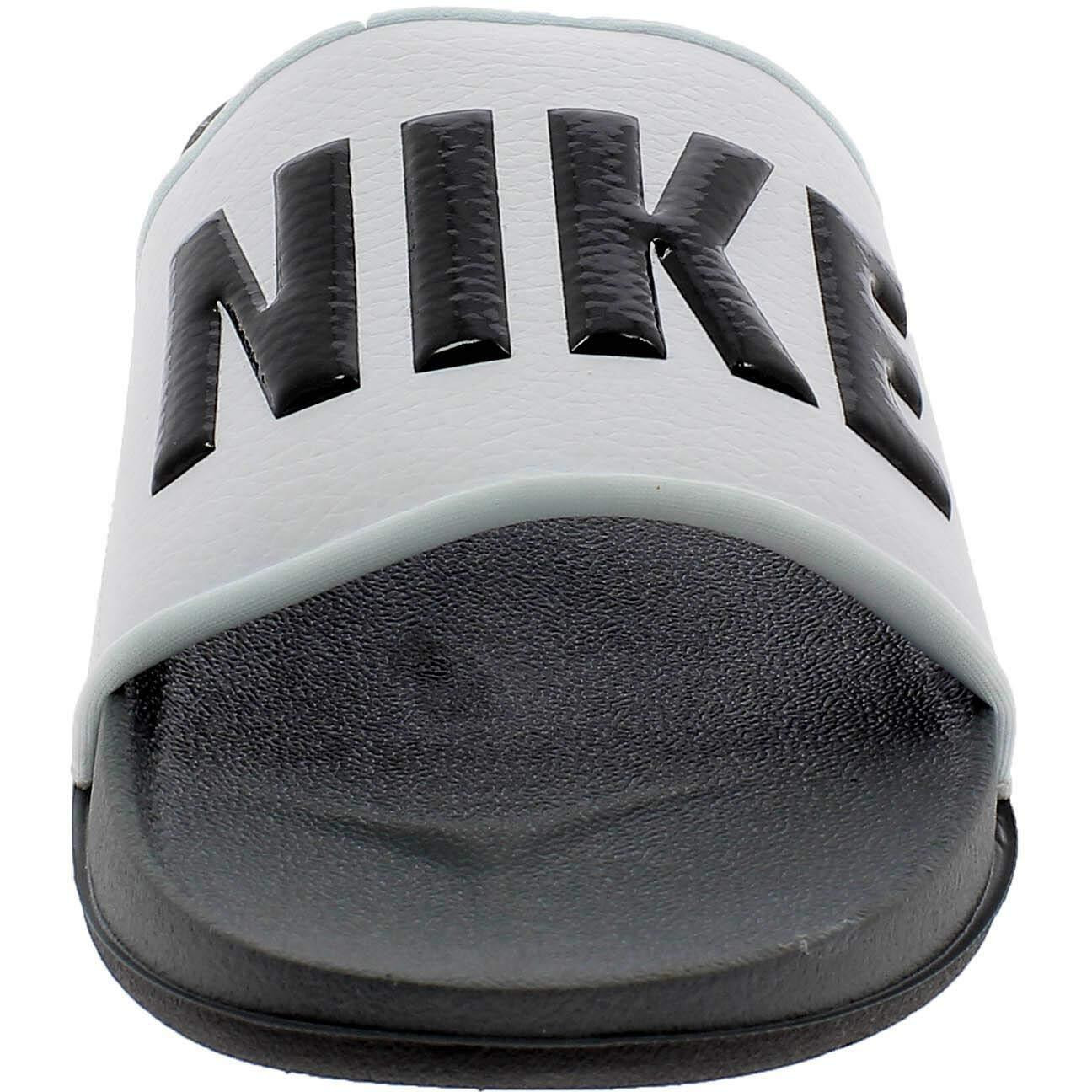 Nike mens OFFCOURT SLIDE DARK GREY/BLACK-WHITE Slide Sandal - 6 UK (BQ4639-001)