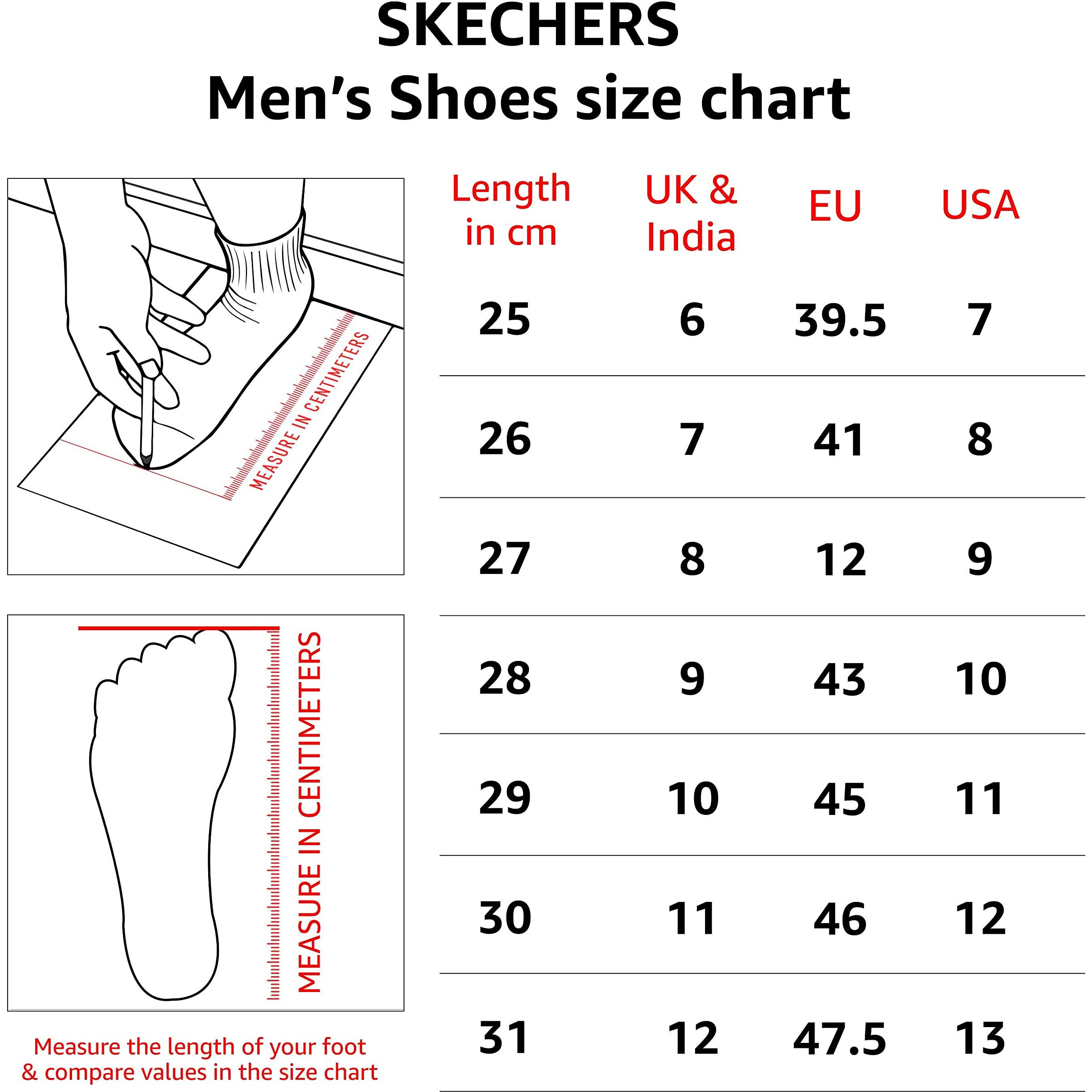 Skechers Mens Bounder-MIRKLE Black Casual Shoe -7 UK (8 US) (52595)