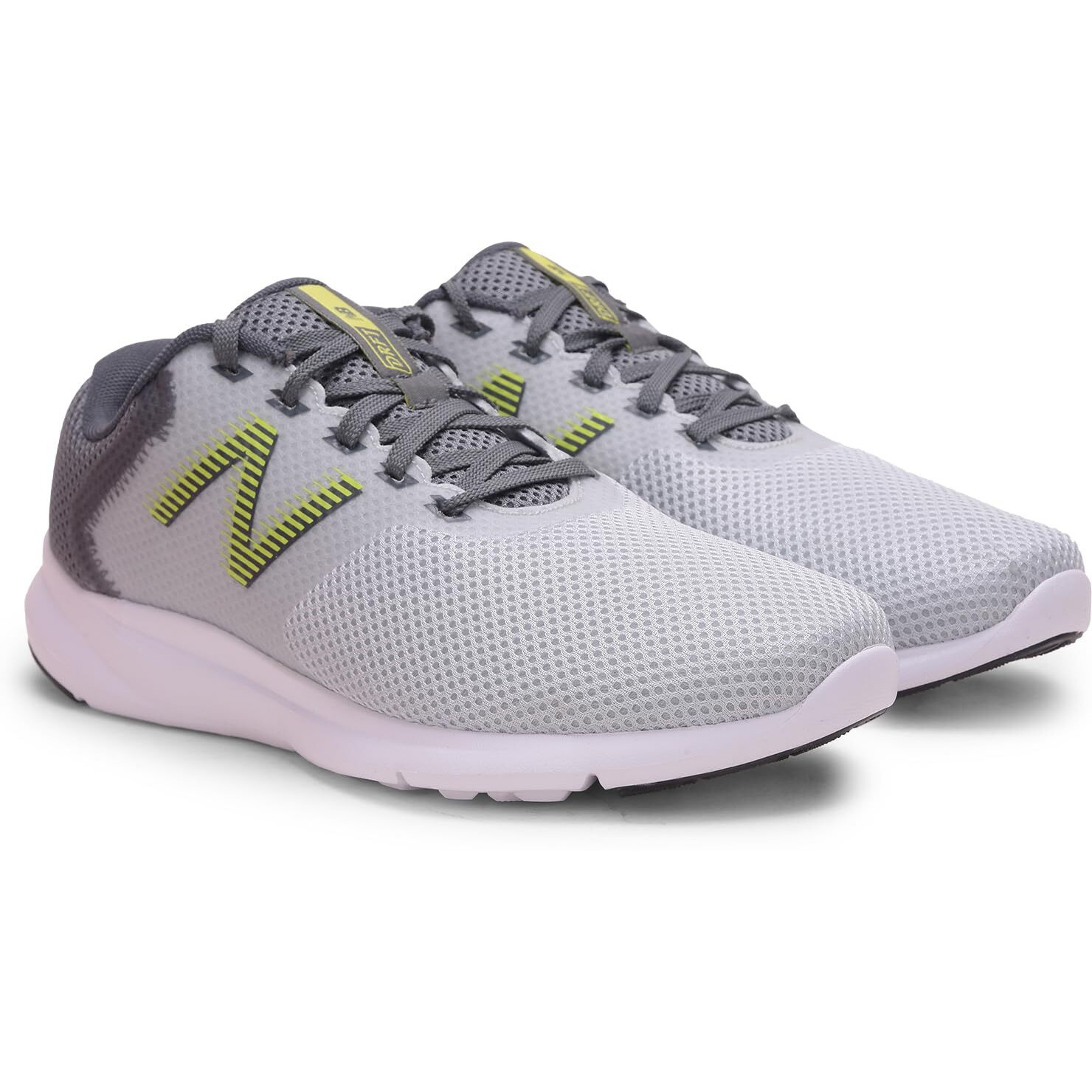 new balance Drift Men Running Sport Shoe Light Aluminum/Lead, UK 8, Multi Color