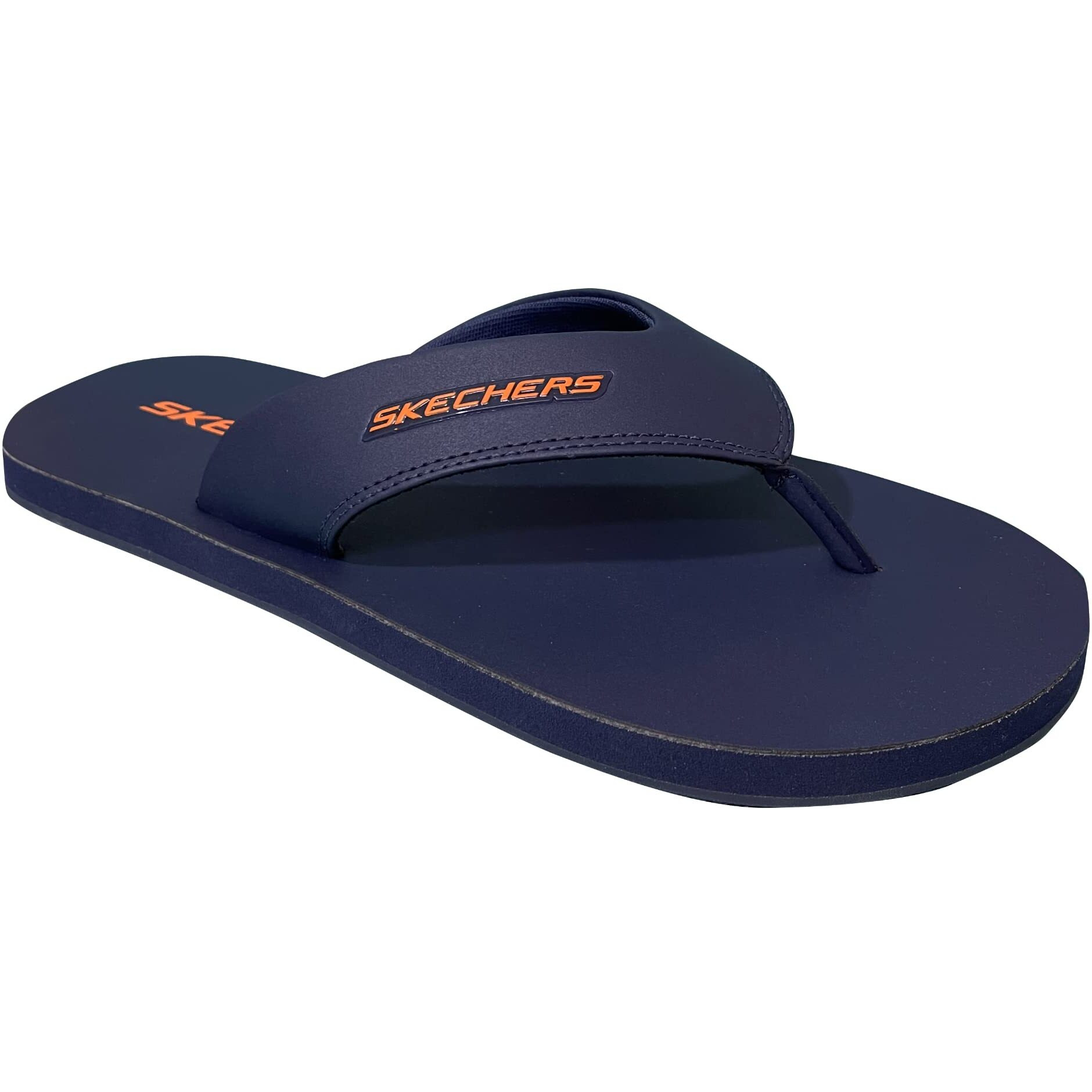 Skechers mens Courtwald India Navy/Orange Slipper - 10 UK (11 US) (894203ID-NVOR)
