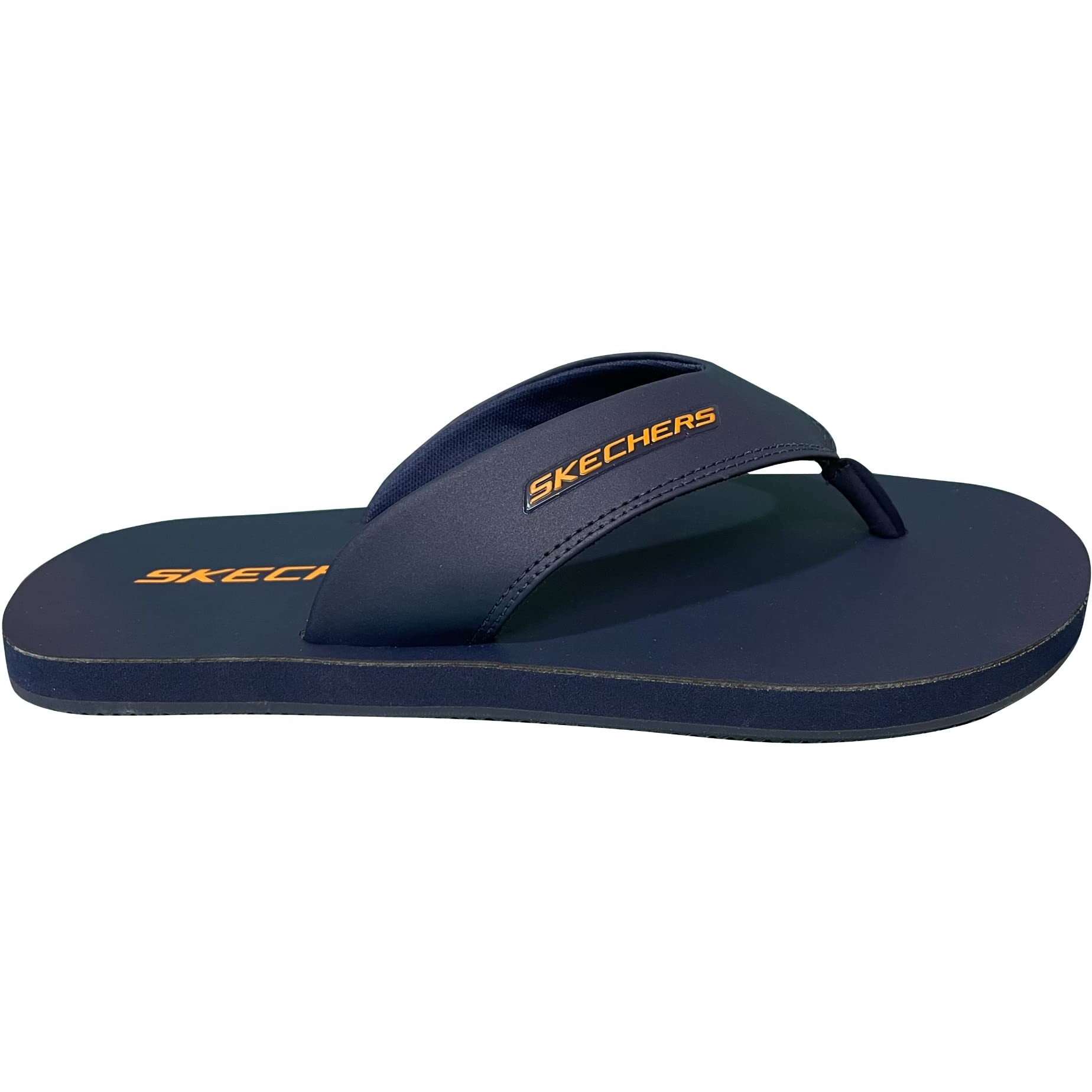 Skechers mens Courtwald India Navy/Orange Slipper - 10 UK (11 US) (894203ID-NVOR)