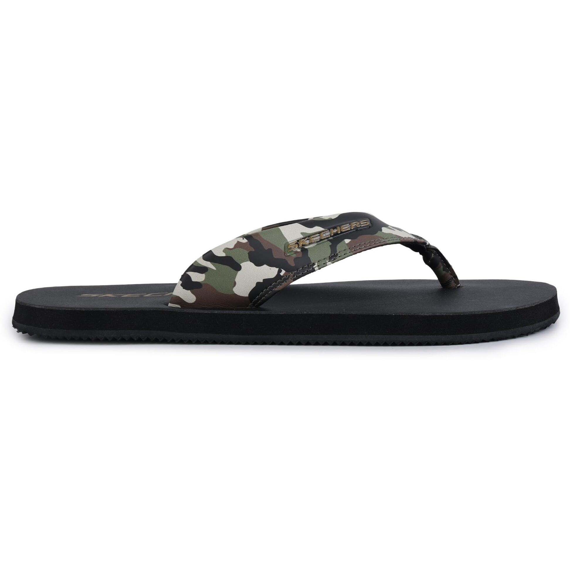 Skechers mens Courtwald India CAMOUFLAGE Flip-Flop - 11 UK (12 US) (894203ID-CAMO)