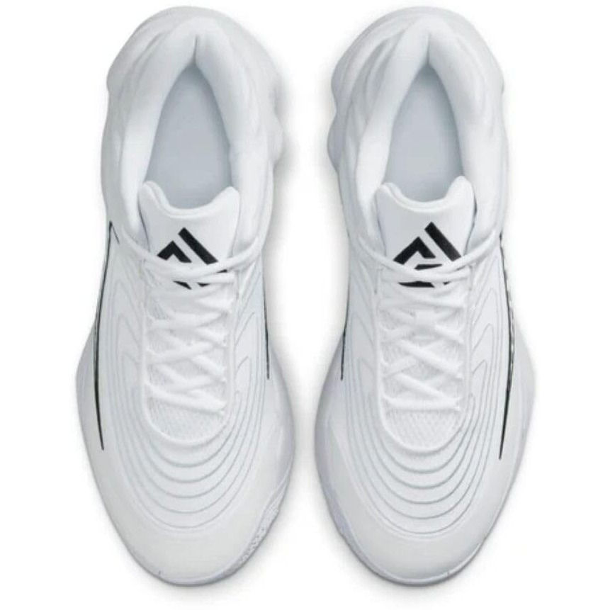 NIKE Giannis Immortality 4 EP-White/Black-Pure PLATINUM-FQ3681-100-8UK