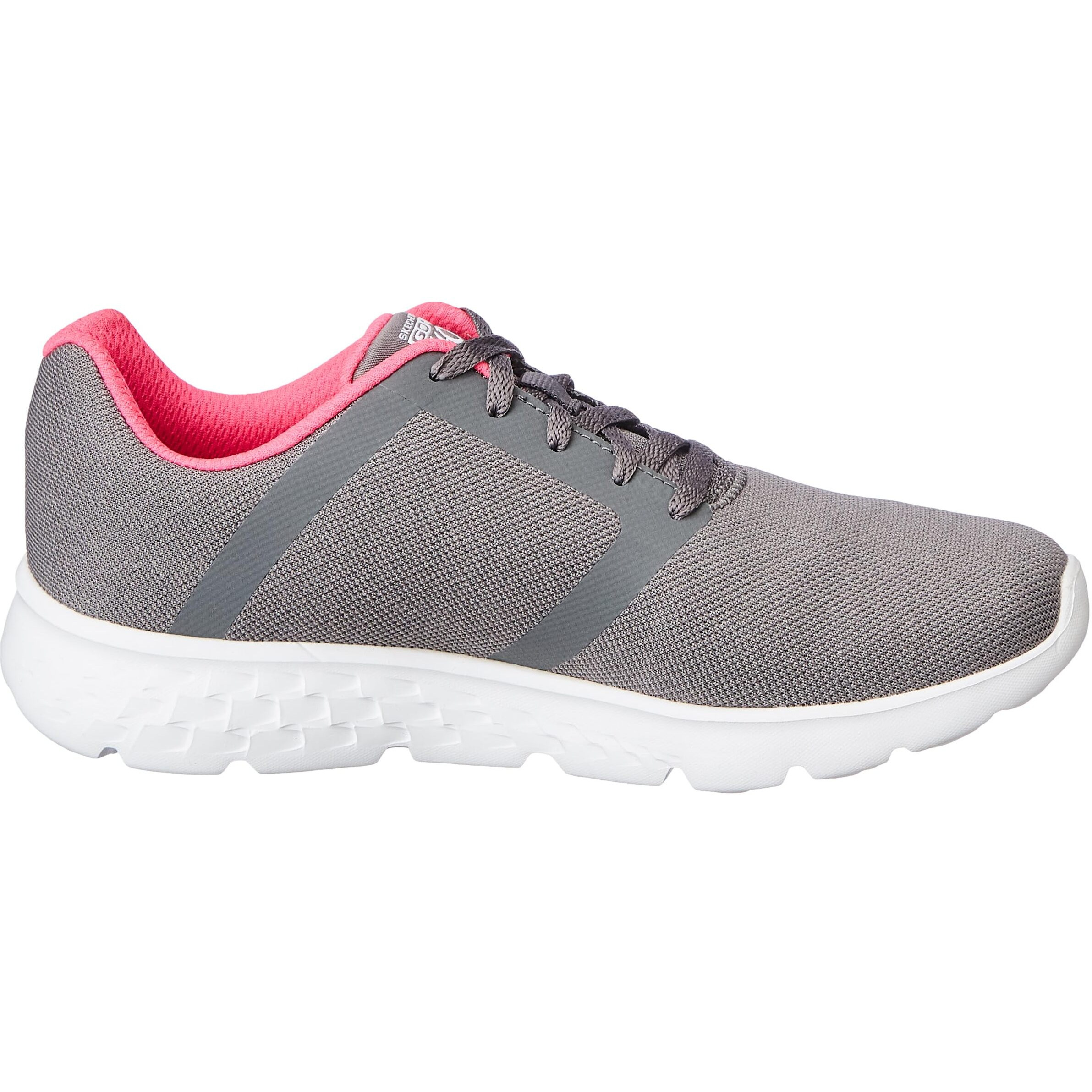 Skechers Womens Go Run 400 Charcoal/HOT Pink Running Shoe - 3 UK (6 US) (896167ID-CCHP)