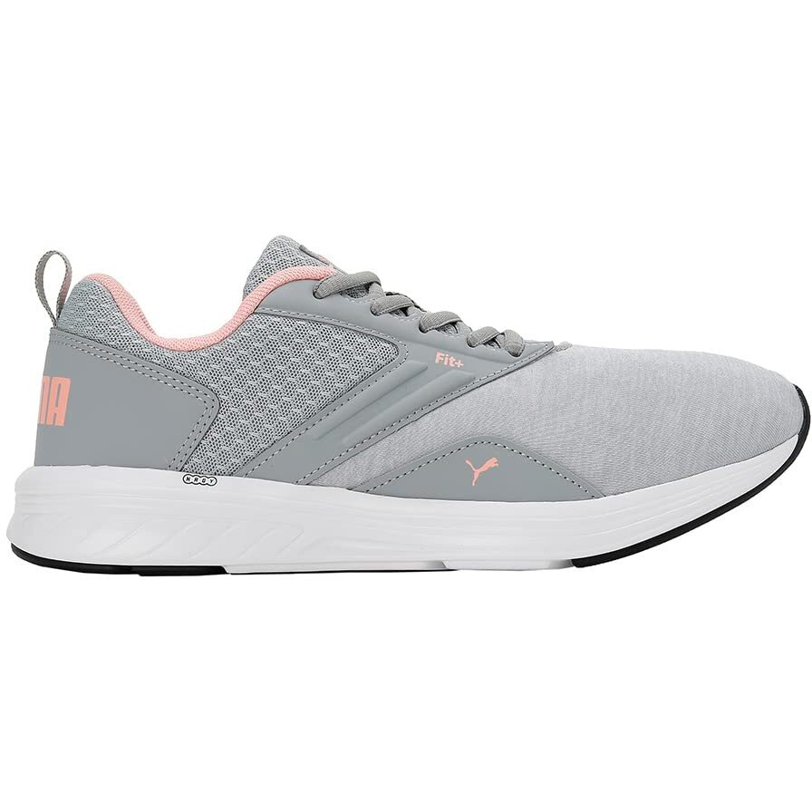 Puma Unisex-Adult NRGY Comet Quarry-Soft Fluo Peach Running Shoe - 3 UK (19055609)