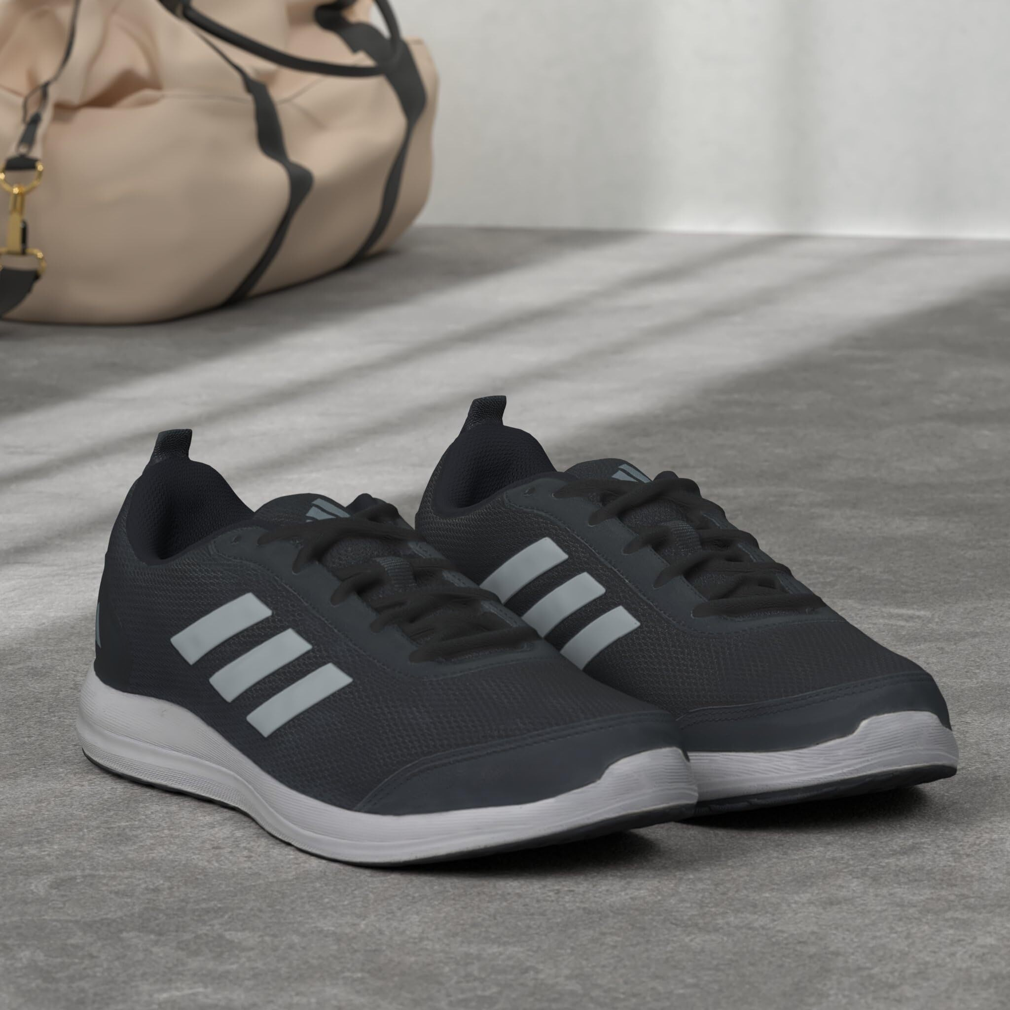 Adidas Mens Yking 2.0 CBLACK/VISGRE Running Shoe - 8 UK (CJ8047)
