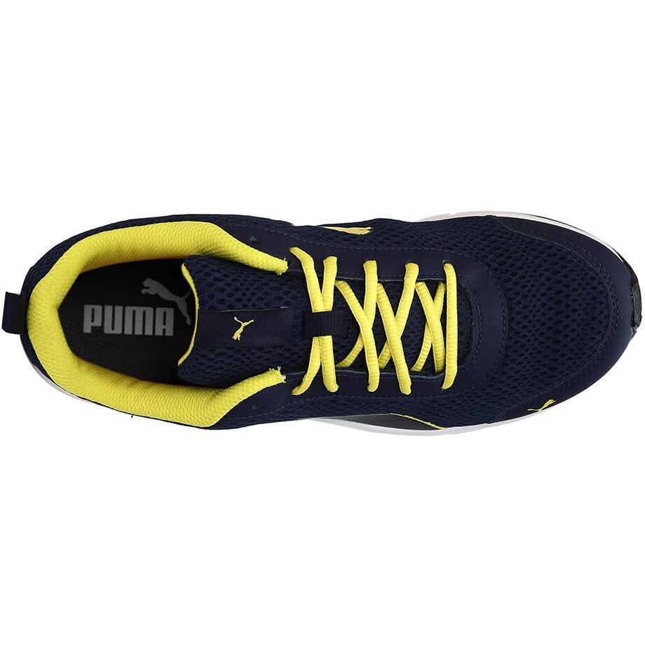 Puma mens Rapid Runner Peacoat-Dandelion Sneaker - 6 UK (37116602)