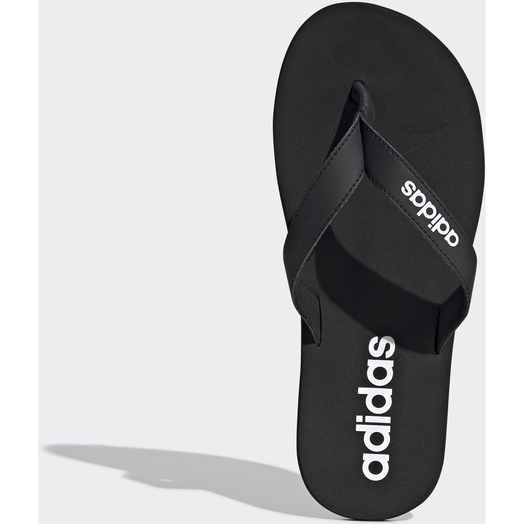 adidas womens EEZAY FLIP FLOP FTWWHT/CBLACK/CBLACK Flip-Flop - 8 UK (B23738)