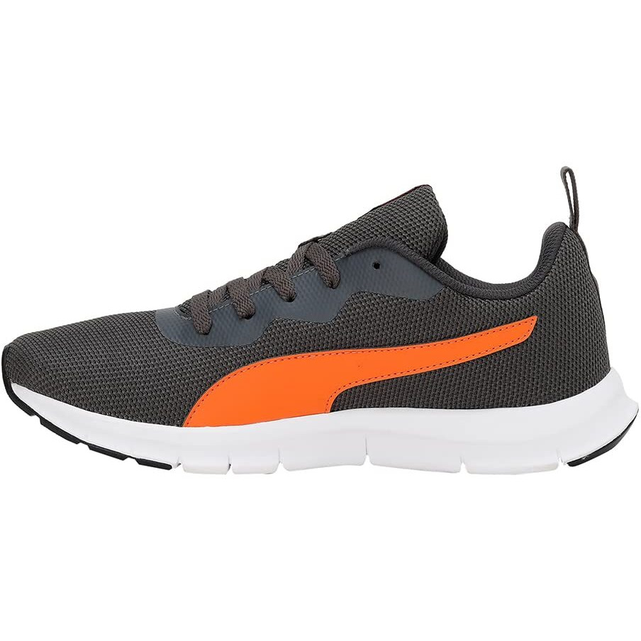 Puma mens Snatch V2 Dark Shadow-Vibrant Orange-White Sneaker - 8 UK (39178302)