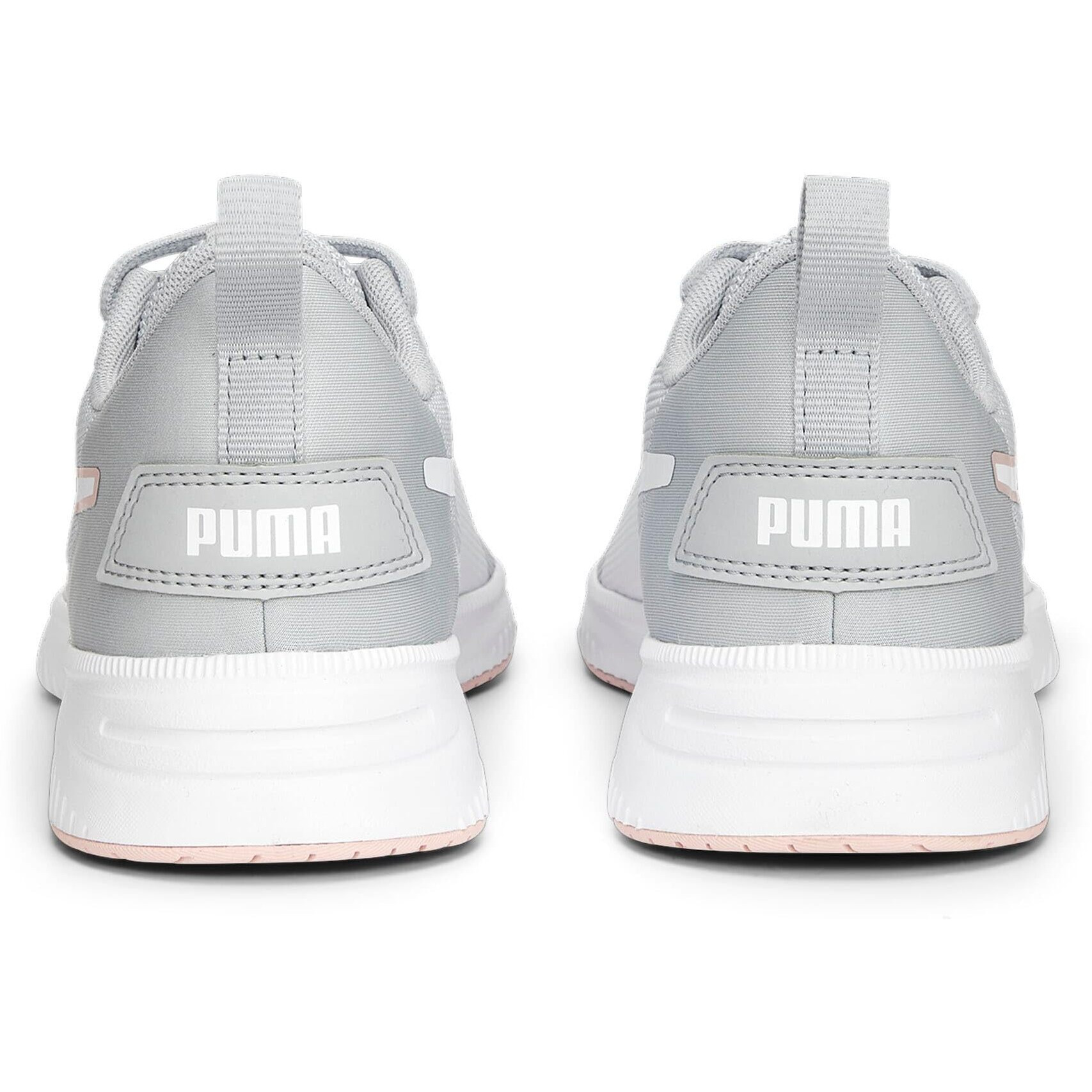 Puma Unisex-Adult Flyer Flex Platinum Gray-Rose Dust-White Running Shoe - 10 UK (19520128)