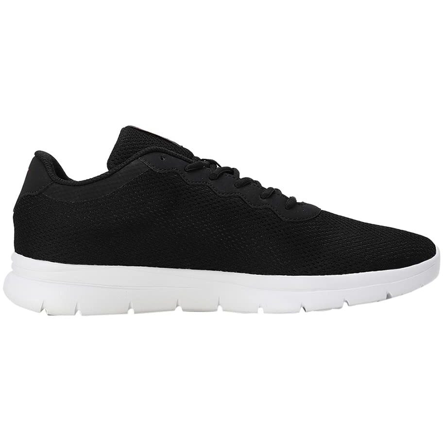 Puma Mens Maximal Comfort Black-High Risk Red Walking Shoe - 8 UK (37902701)