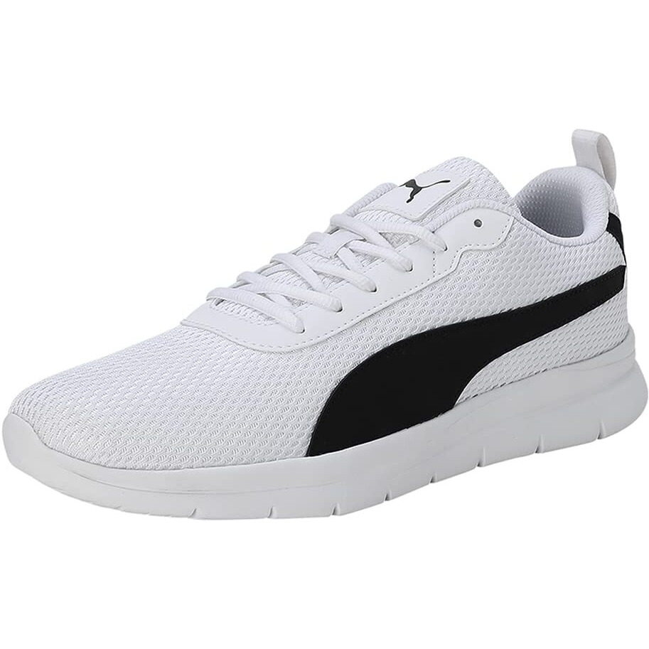 Puma Mens Ultimate Ease White-Black Walking Shoe - 6 UK (37905104)