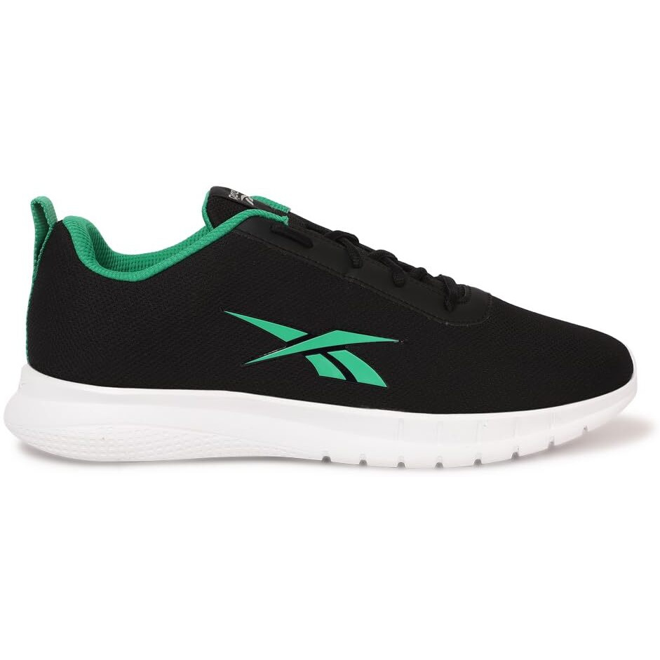 Reebok Men Stride Runner M Black/Court Green Sneaker 9