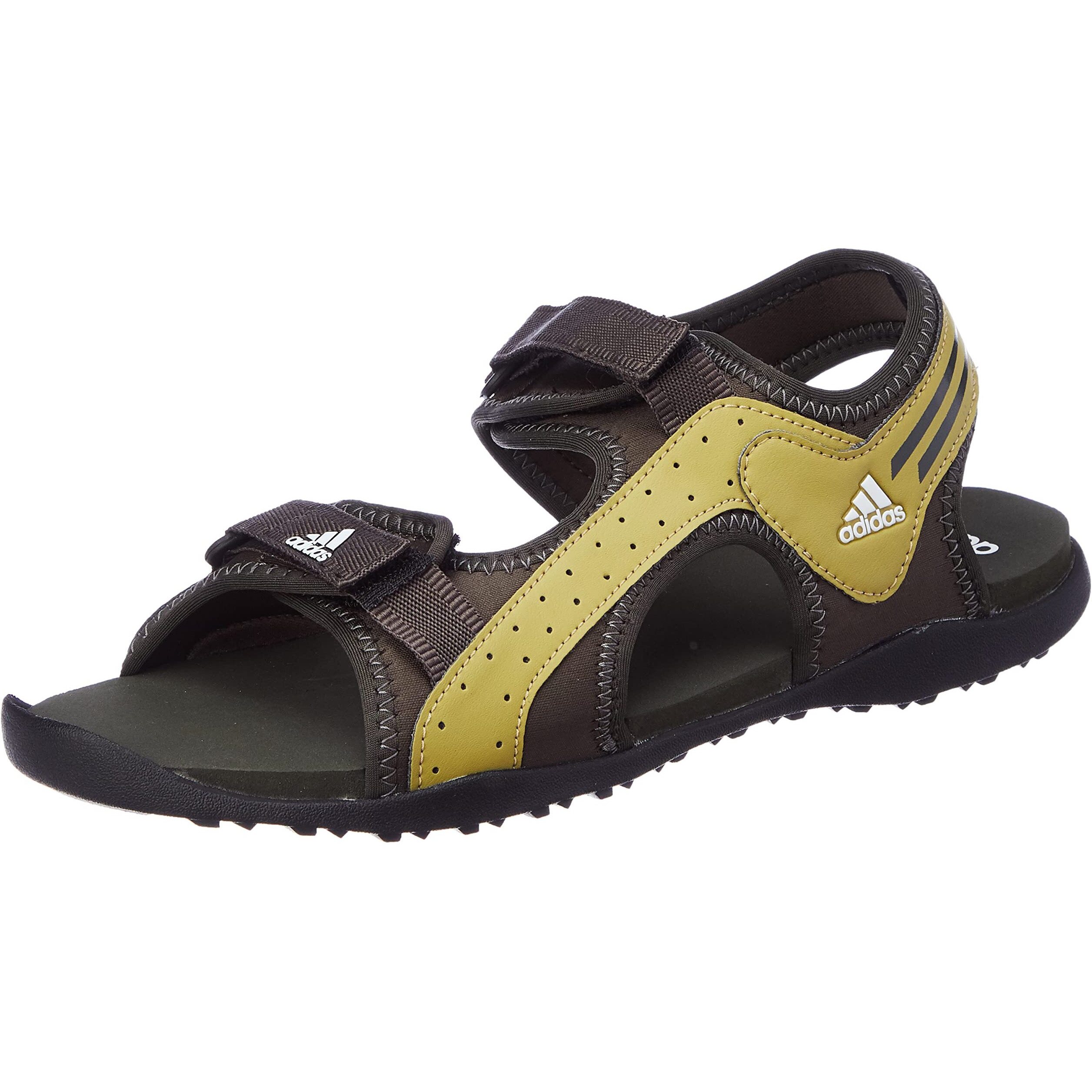 Adidas Men Synthetic & Textile Alpinoz Outdoor Sandal SHAOLI/PULOLI/FTWWHT (UK-7)