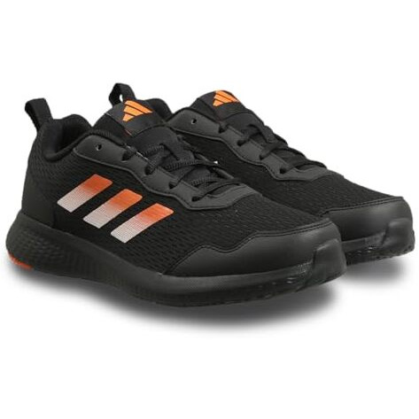Adidas Men Restound M Running Shoes, Black,UK-10
