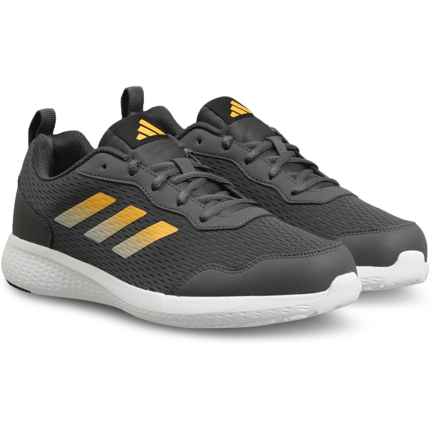 Adidas Men Synthetic & Textile Restound M Running Shoes GRESIX/MAGRMT/ACTGOL UK-10