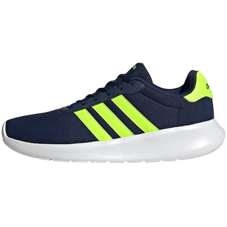 adidas Mens LITE Racer 3.0 DKBLUE/LUCLEM/LUCLEM Running Shoe - 10 UK (IF5391)