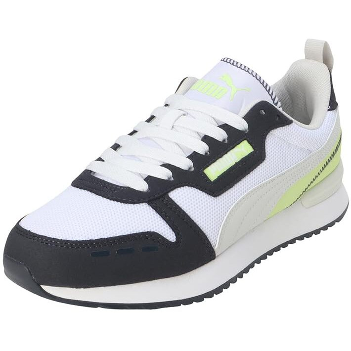 Puma Unisex-Adult R78 Res Strong Gray-Feather Gray-White Sneaker - 12 UK (40221203)