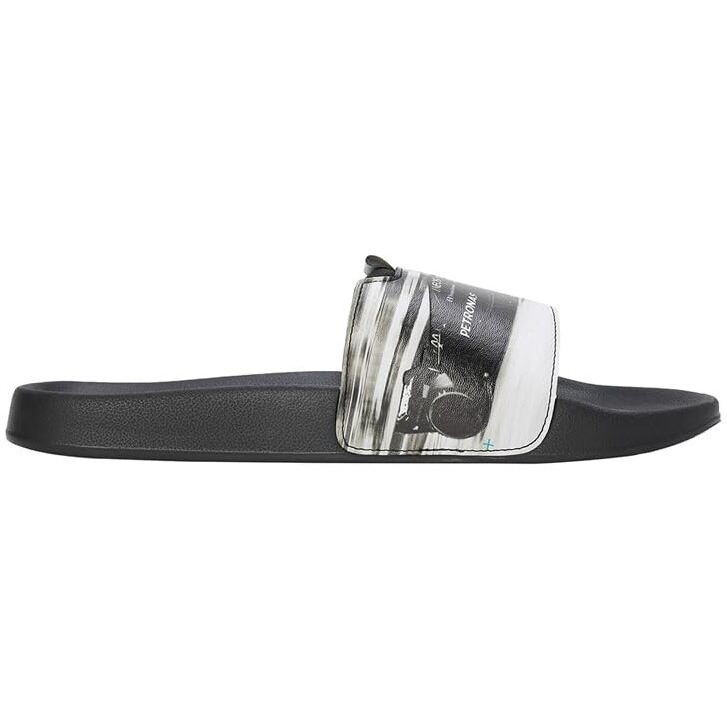 Puma Unisex - Adult MAPF1 Leadcat 2.0 Graphic IN Black-Mercedes Team Silver Slide - 3 UK (40316401)