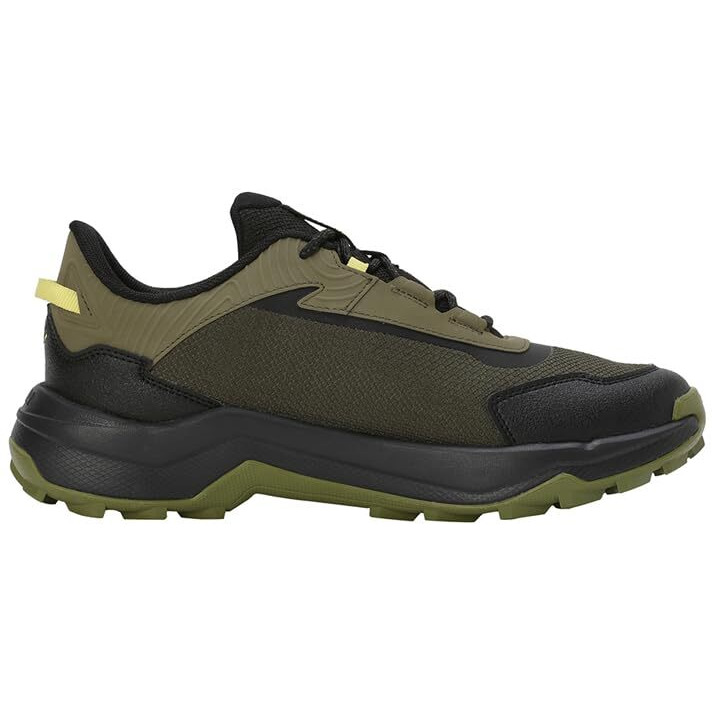 Puma Mens Quest X Olive Green-Black-Yellow Burst Running Shoe - 7 UK (31112303)