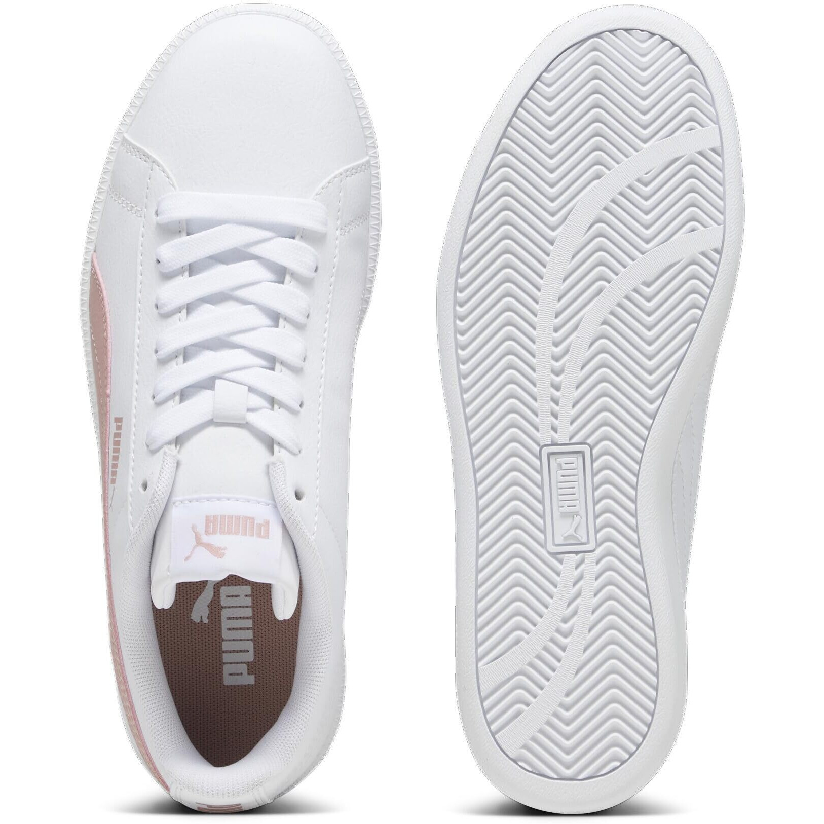 Puma Unisex-Adult UP White-Future Pink Sneaker - 4 UK (37260540)