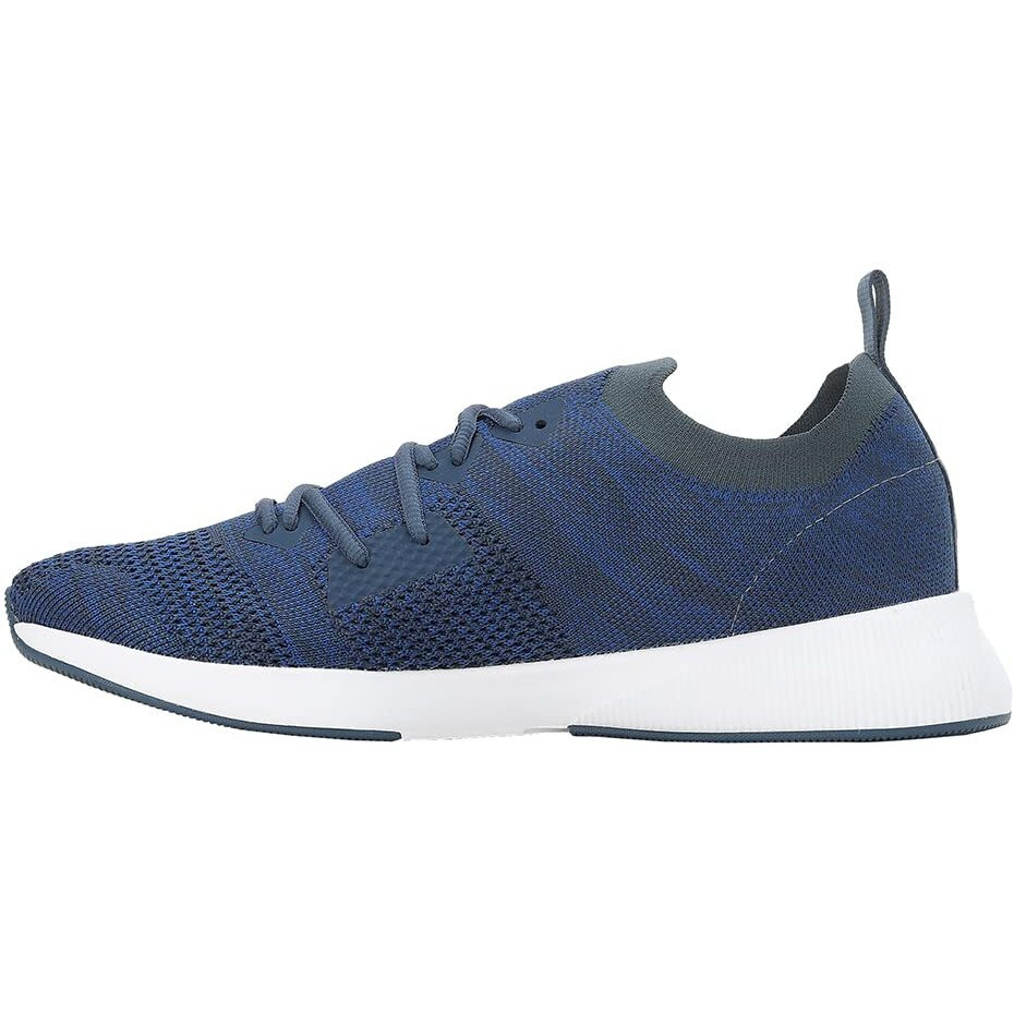 Puma Mens Flyer Runner Engineered Knit Dark Denim-Palace Blue-White Running Shoe - 8UK (37999302)