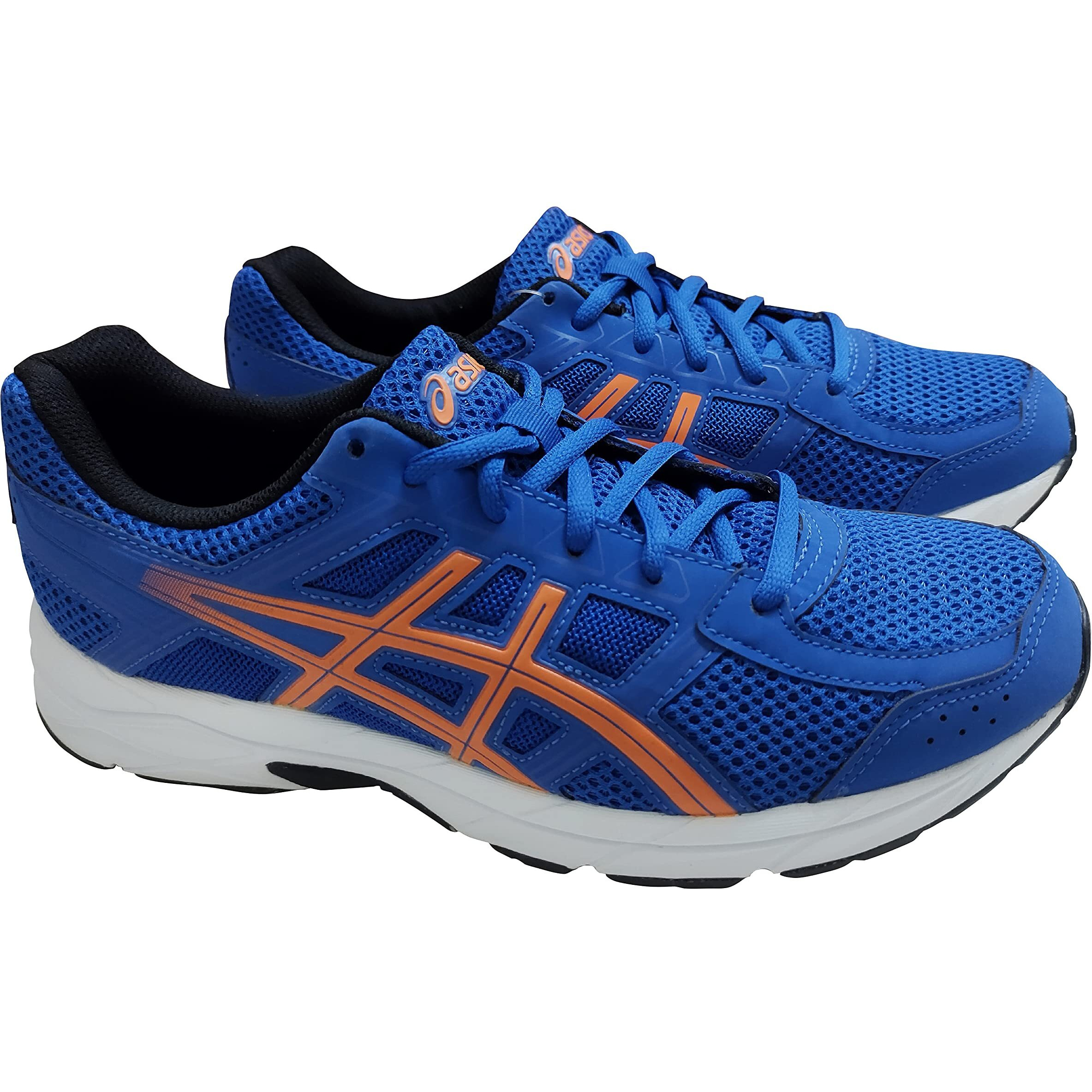 ASICS Mens Gel-Contend 4B+ Asics Blue/Marigold Orange Running Shoe - 10 UK (1011B141.414)