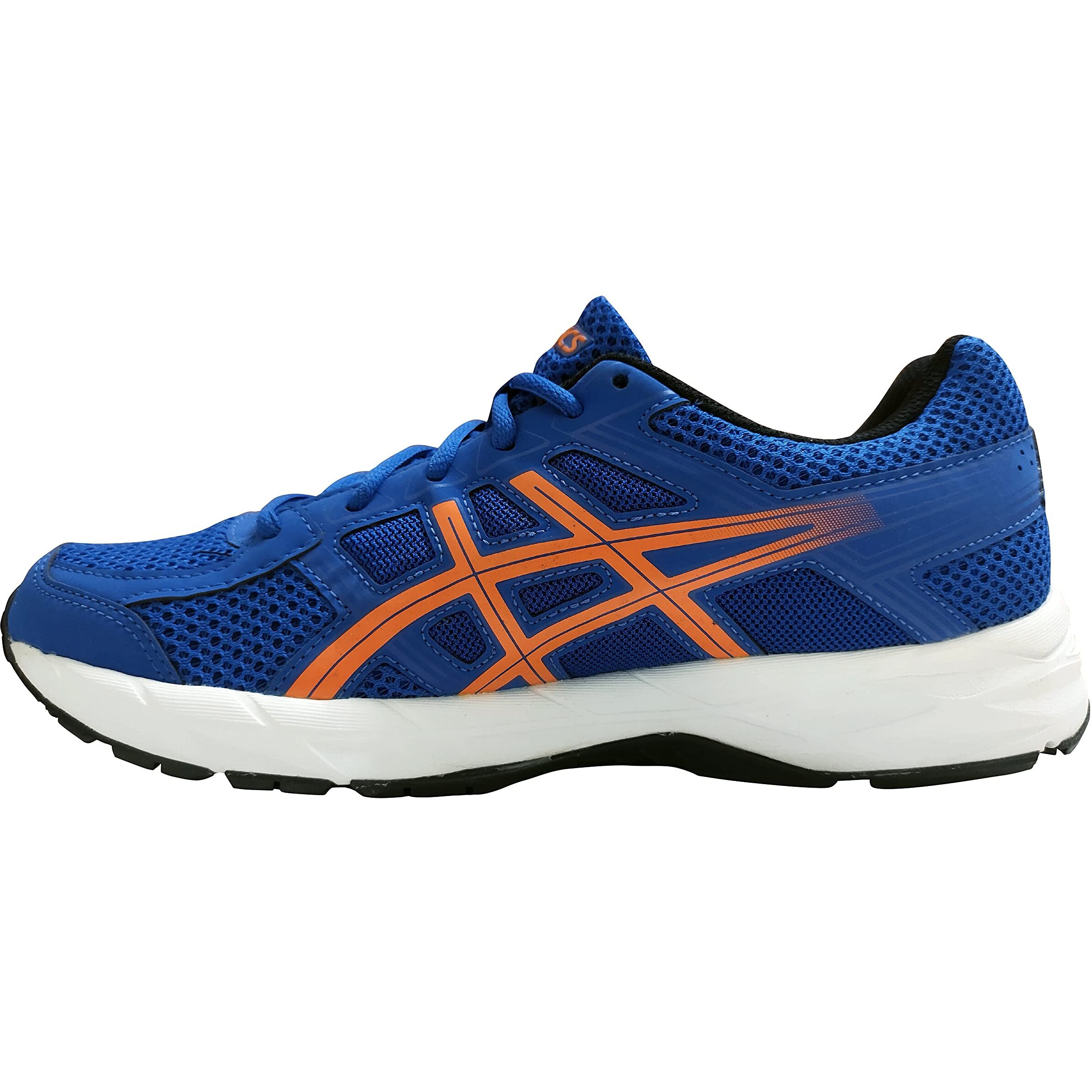 ASICS Mens Gel-Contend 4B+ Asics Blue/Marigold Orange Running Shoe - 10 UK (1011B141.414)