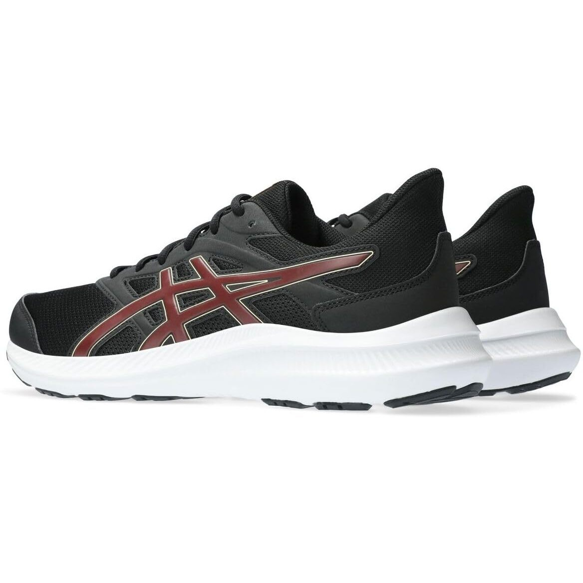 ASICS Mens JOLT 4 Black/Antique RED Running Shoe - 8 UK (1011B603.005)