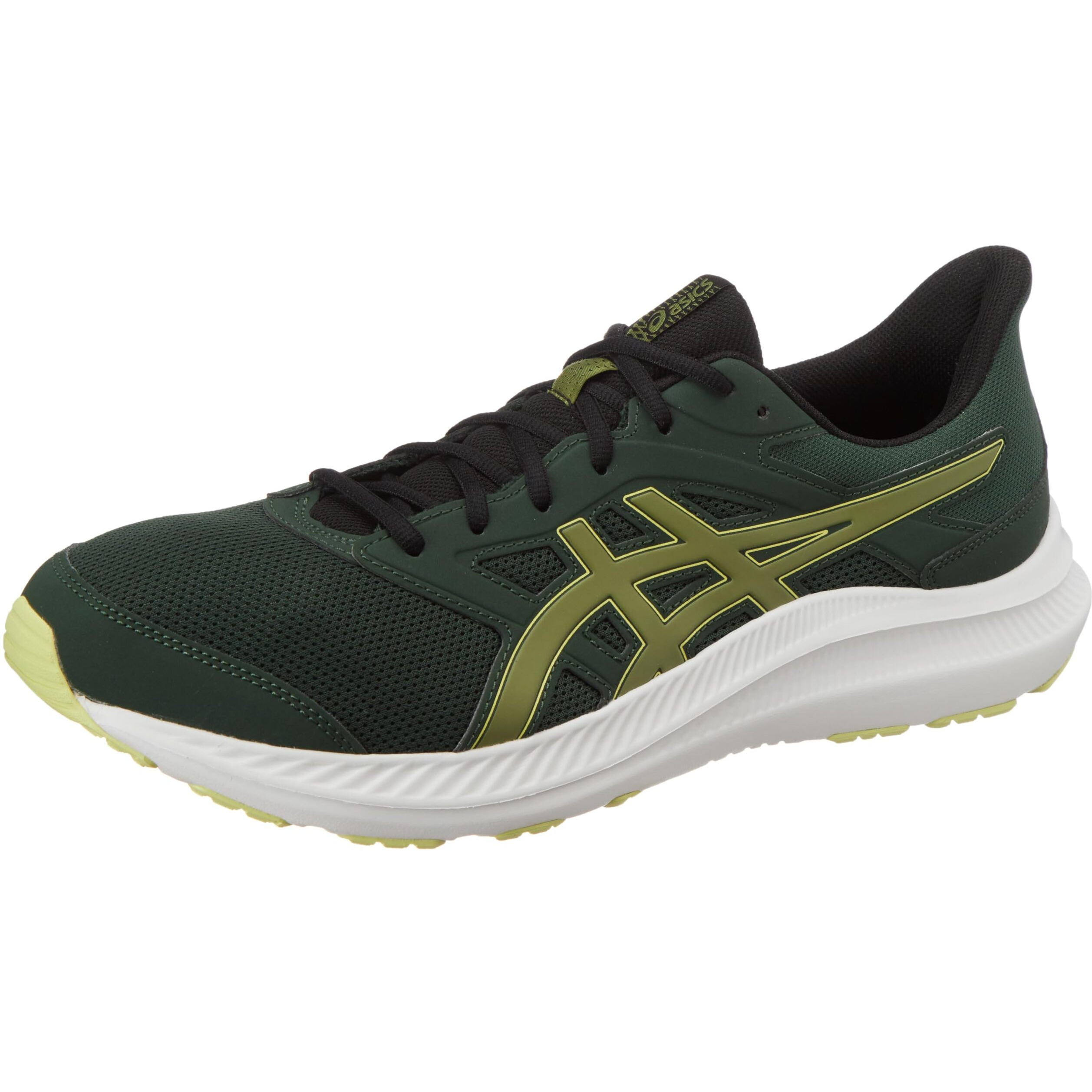 ASICS Men's Jolt 4 Rain Forest/Cactus Running Shoe, 11 UK (1011B603.300) Multicolor (Set of 1 Pair)