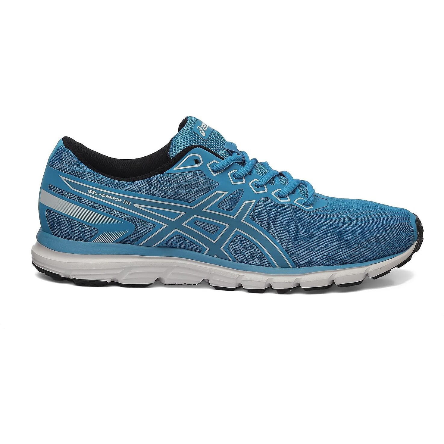 ASICS Mens Gel-Zaraca 5 B - Island Blue/White Running Shoes, UK - 11
