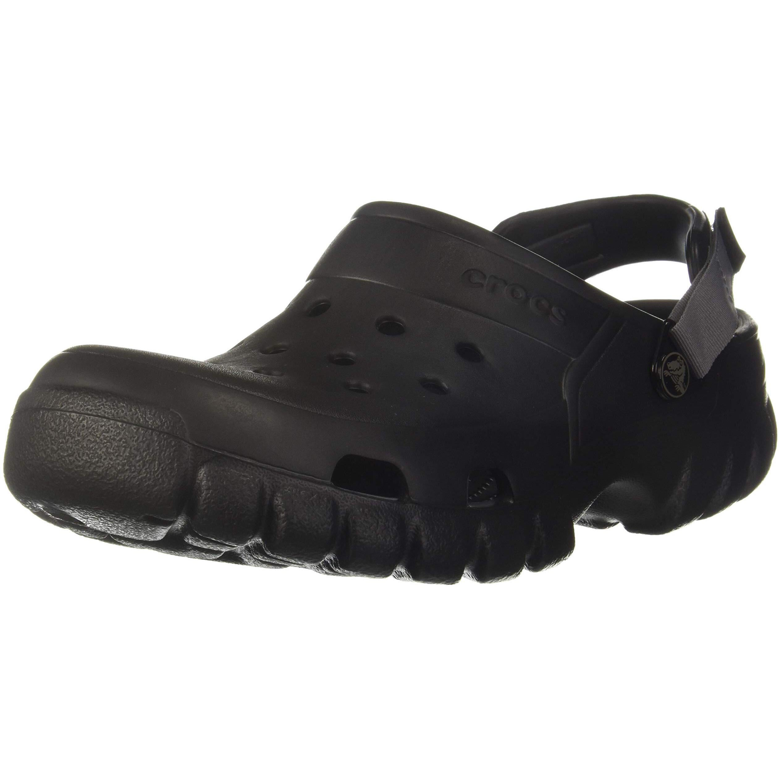 Crocs Offroad Sport Clog For Unisex Adult (Men - 4 UK, Women - 5 UK) Black/Graphite (Set Of 1 Pair)