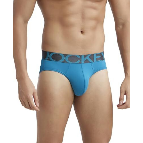 Jockey Men's Cotton Briefs (Pack of 1) (IC27-105_Ocean Depth_Medium_Ocean Depth_Blue_M)