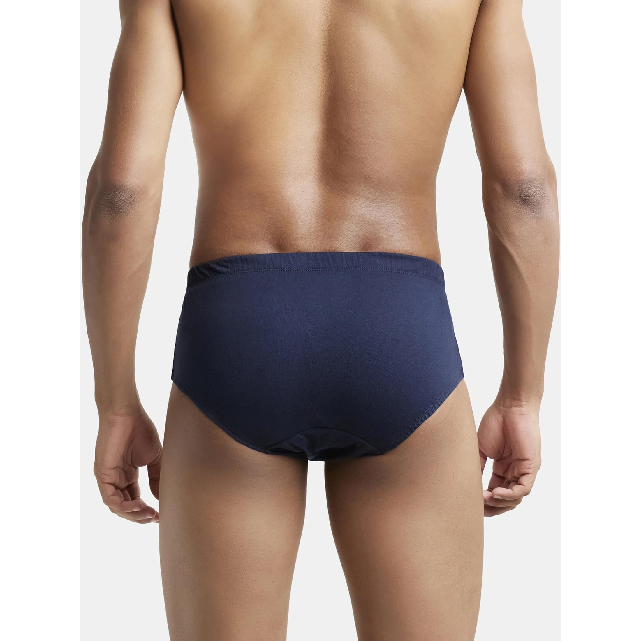 Jockey Men's Cotton Briefs (Pack of 2) (8035_Deep Navy_M_Deep Navy_M)
