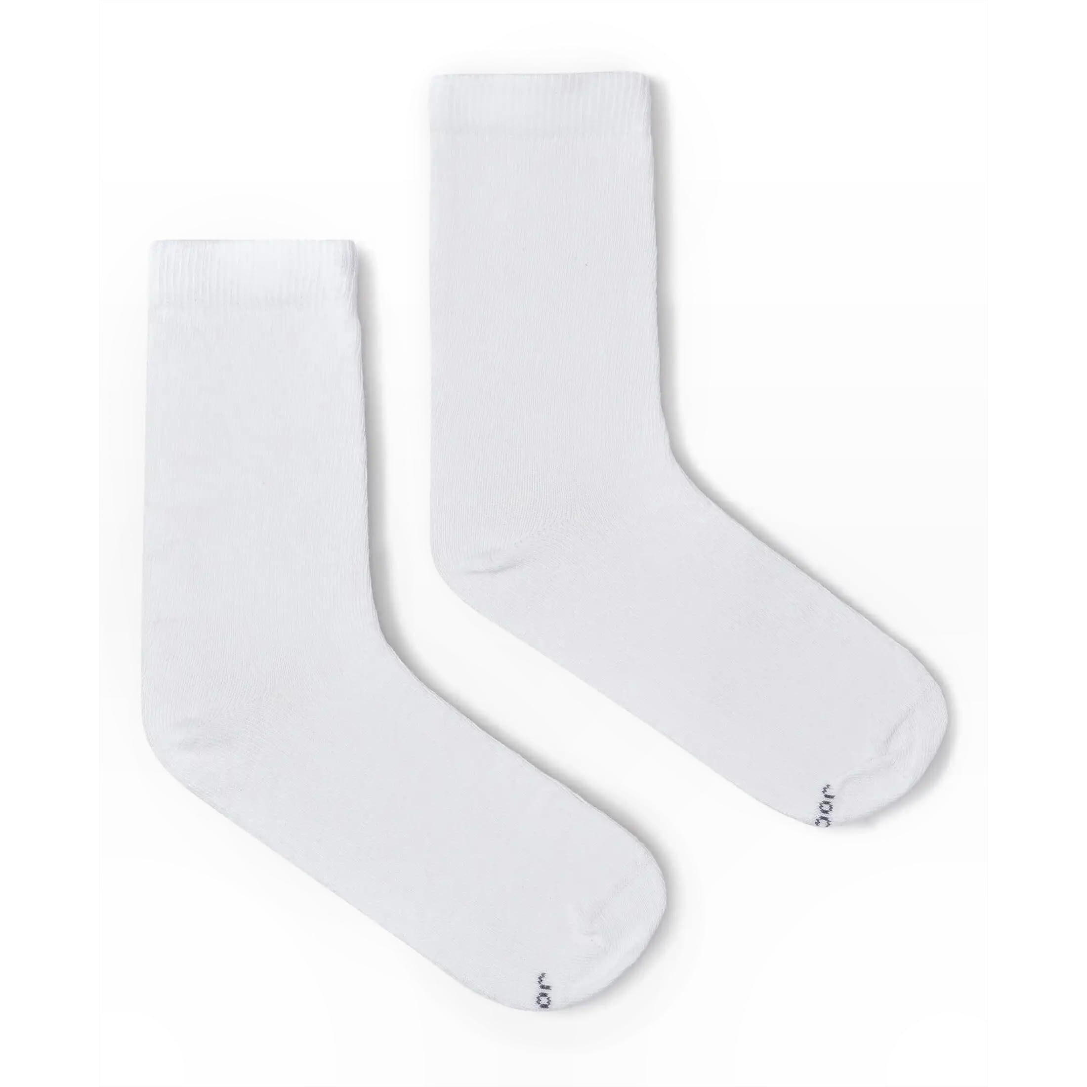 Jockey Kids Calf Length Cotton Socks 7800_White_5-6 Yrs