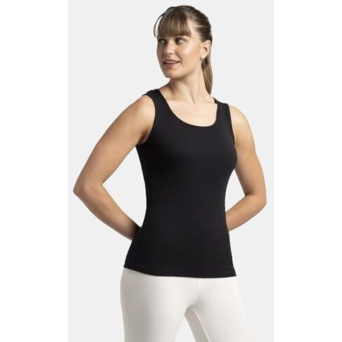 Jockey Women's Slim Fit Tank Top A113_Black_S