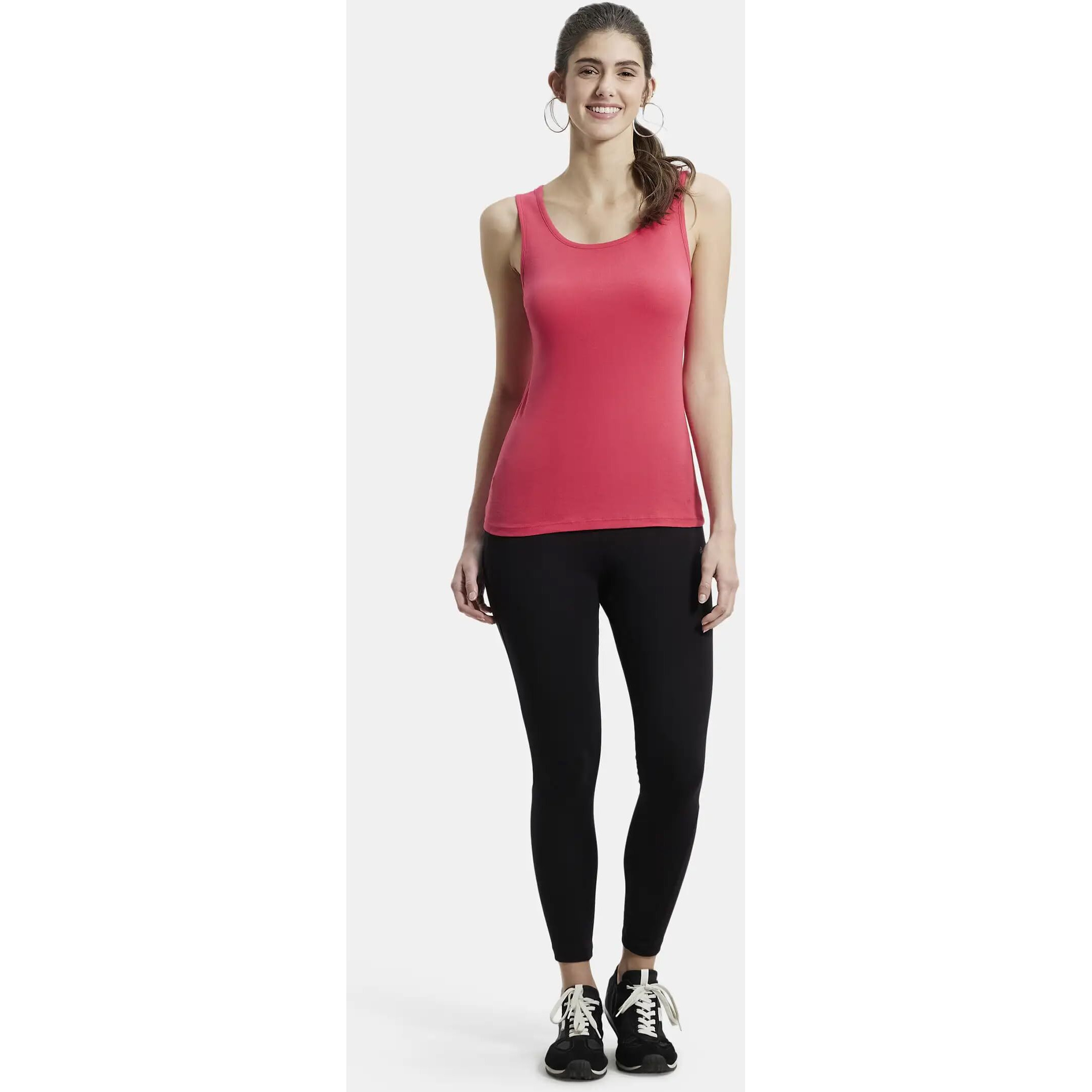 Jockey Women's Slim Fit Tank Top A113_Ruby_XXL