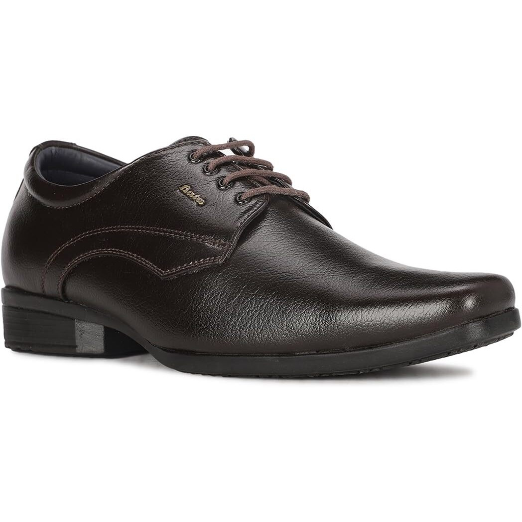 BATA Mens Boss-ace Black Derby Shoe