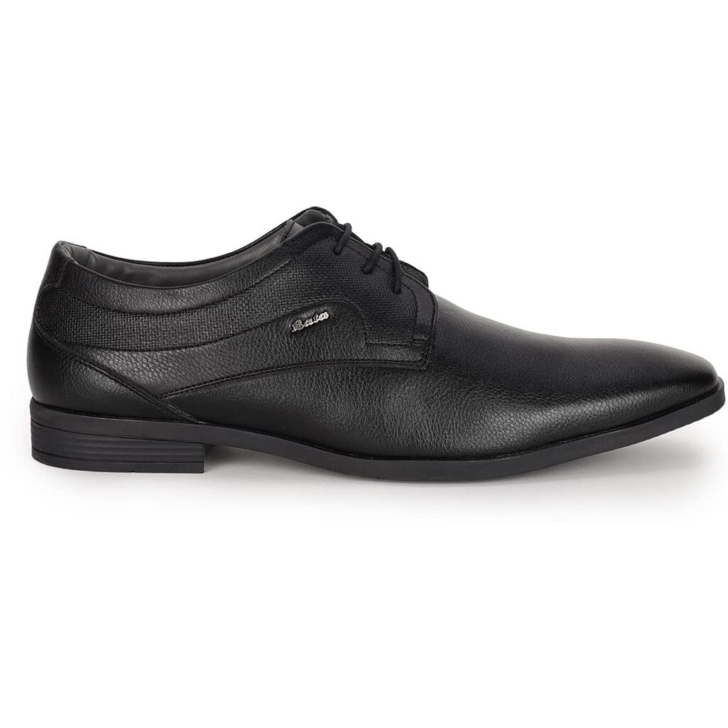 Bata Mens Cedric Milled Formal Shoes, Black
