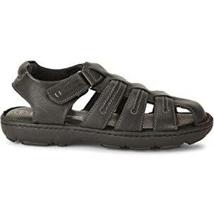 Hush Puppies Men's NW TRACK FISHERMAN E Sandals (8646870_BLACK_10 UK)