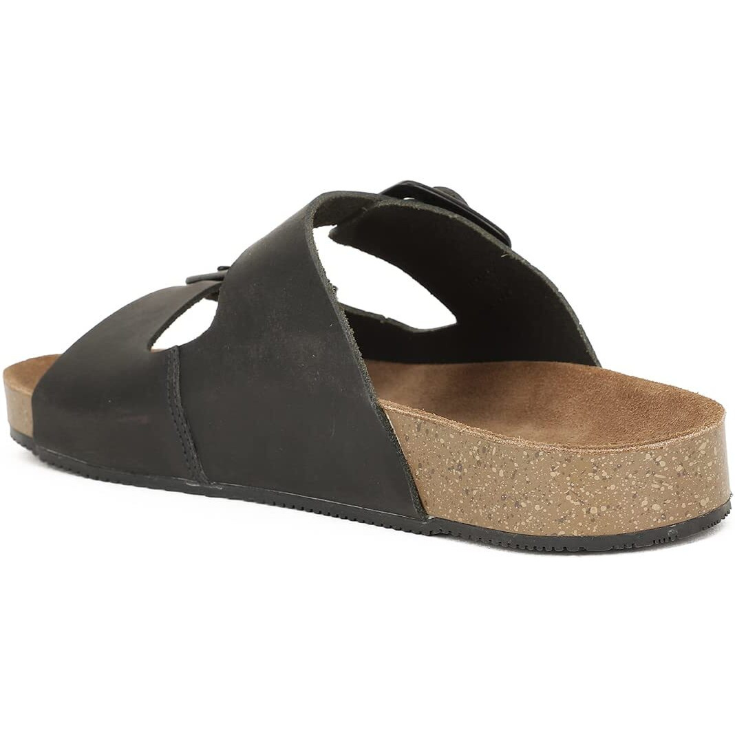 Bata LUCIUS MULE Black Casual Slipon Open Toe Mule Thong Slipper For Men UK Size- 7