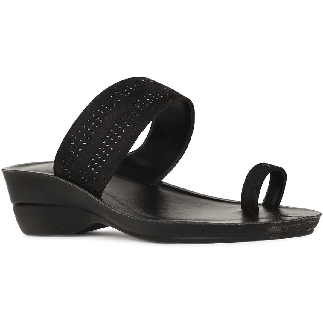 Bata Women Samba TR Heels, Black, (5716133), UK 5
