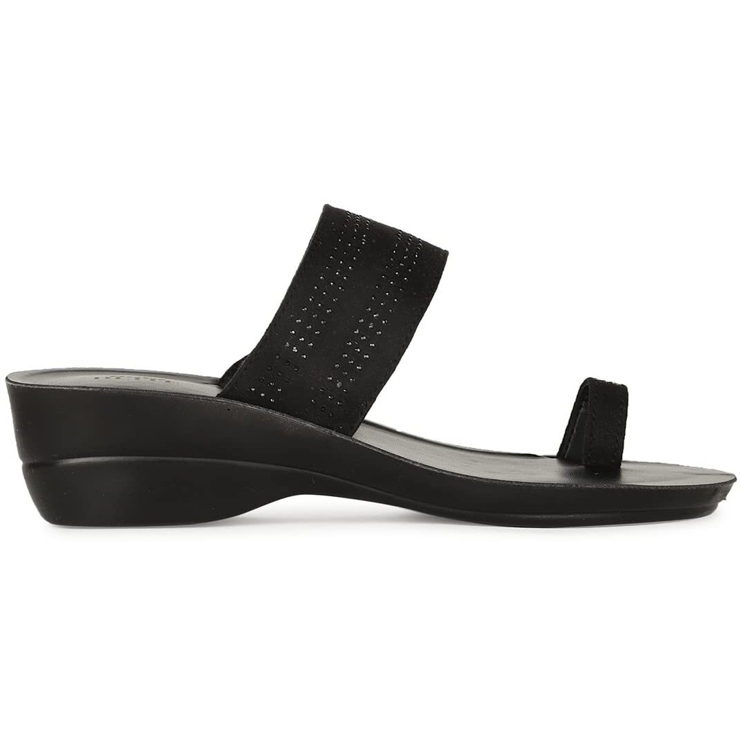 Bata Women Samba TR Heels, Black, (5716133), UK 5