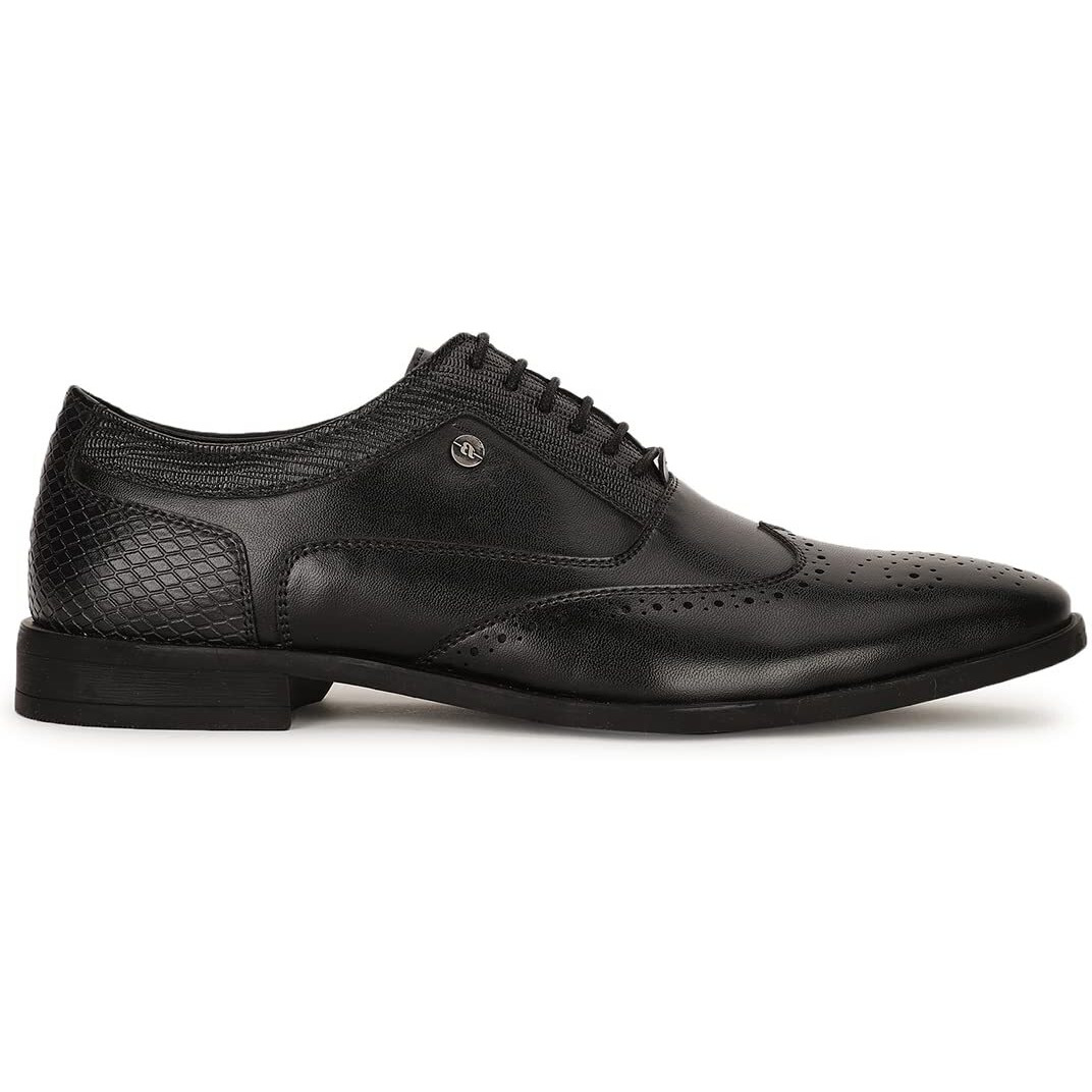 Bata Mens Varys Oxford Formal Shoes, Black