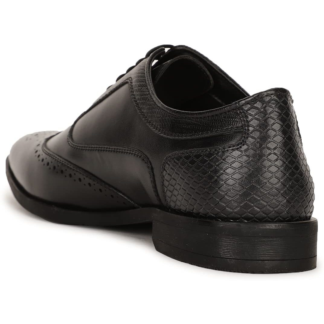 Bata Mens Varys Oxford Formal Shoes, Black