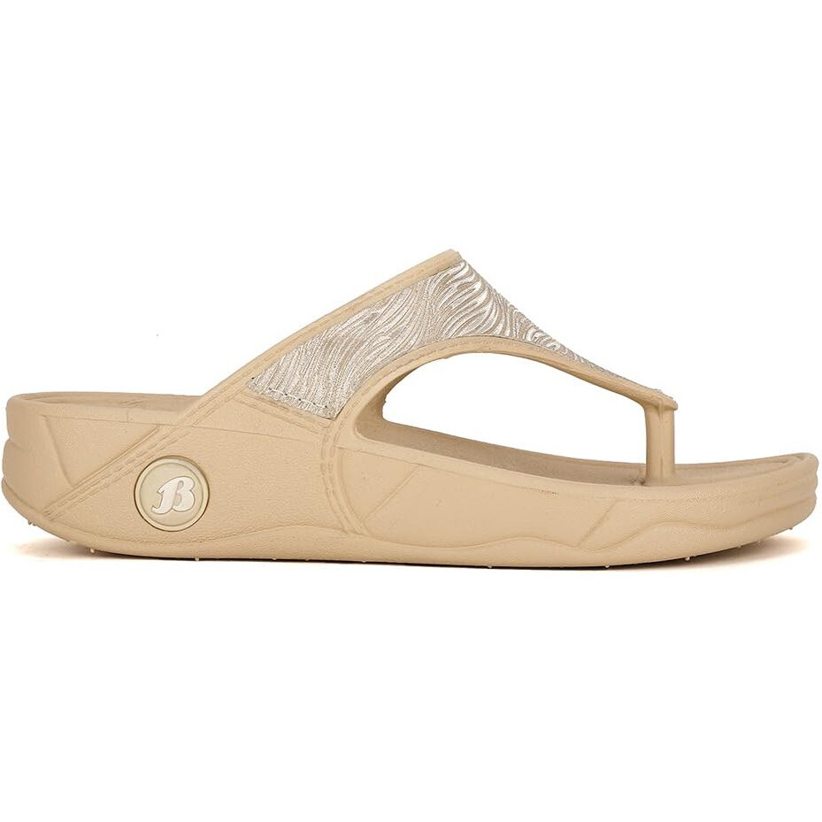 Bata Sandak Women's NEW KAFI E Slippers(5728145_BEIGE_4 UK)