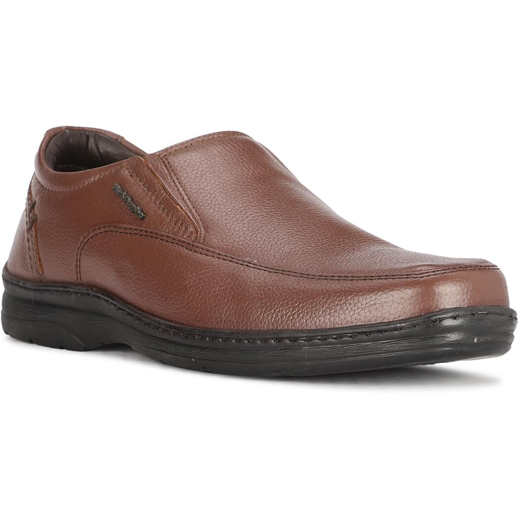 Hush Puppies Men's Taylor Slip ON E Formal Shoes (8554546_Brown_7 UK)